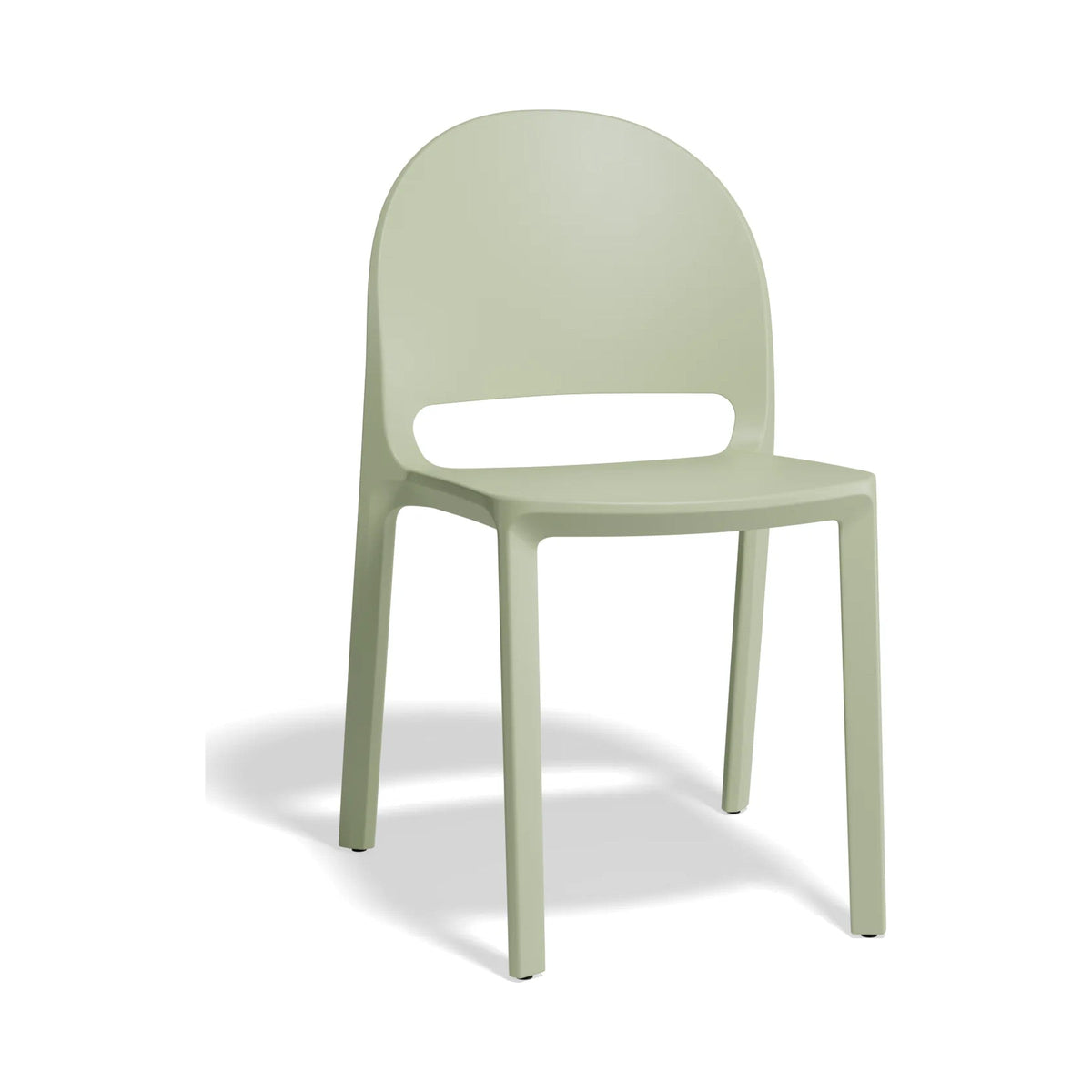 Profile Chair in mint, three-quarter view