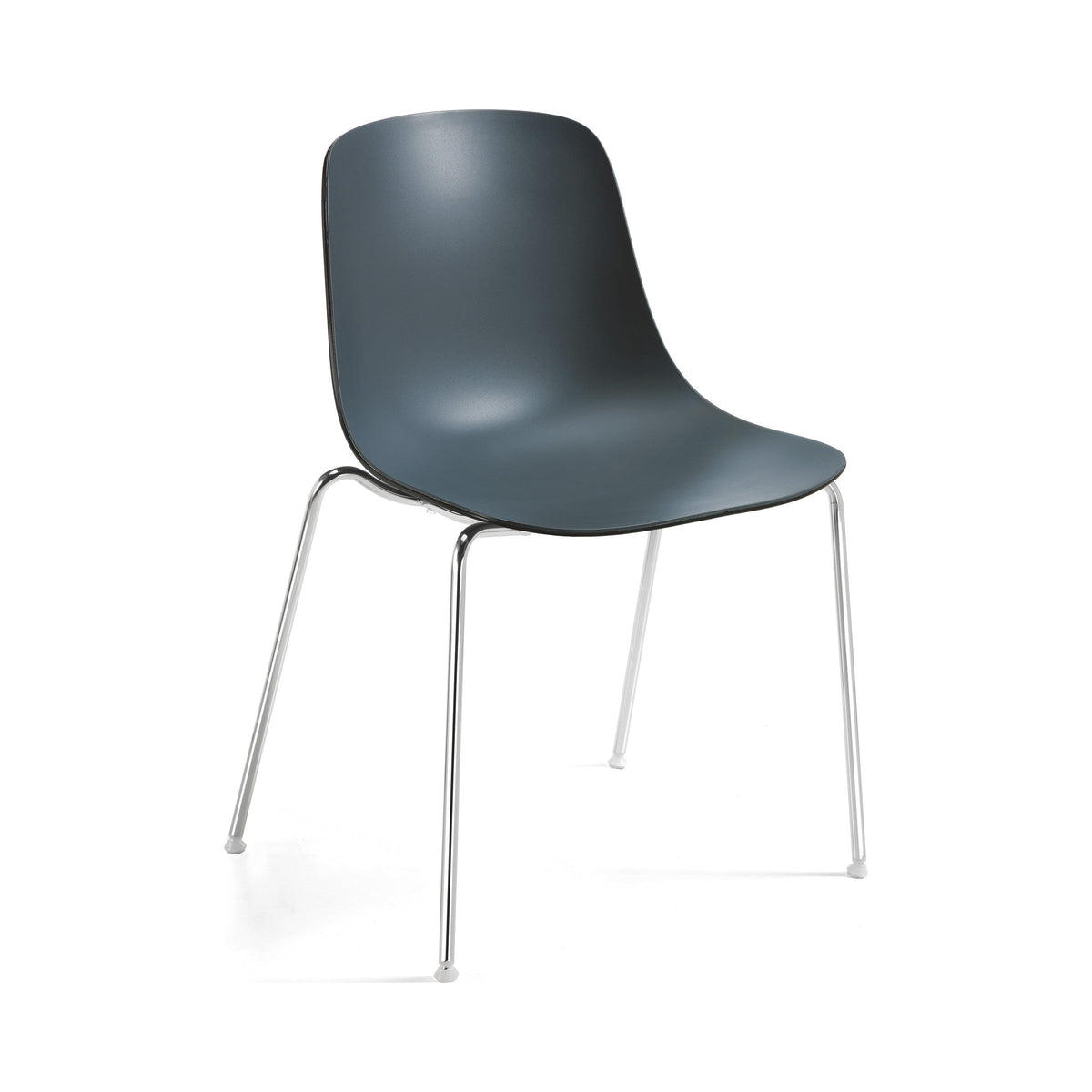 Pure Loop Binuance 4 Leg Chair in Slate grey