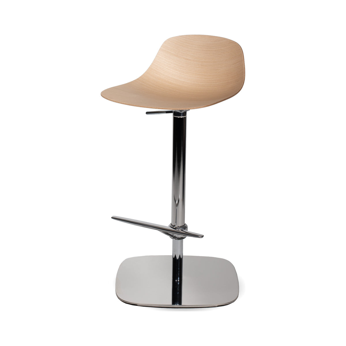 Pure Loop Mini Height-Adjustable Stool in sand