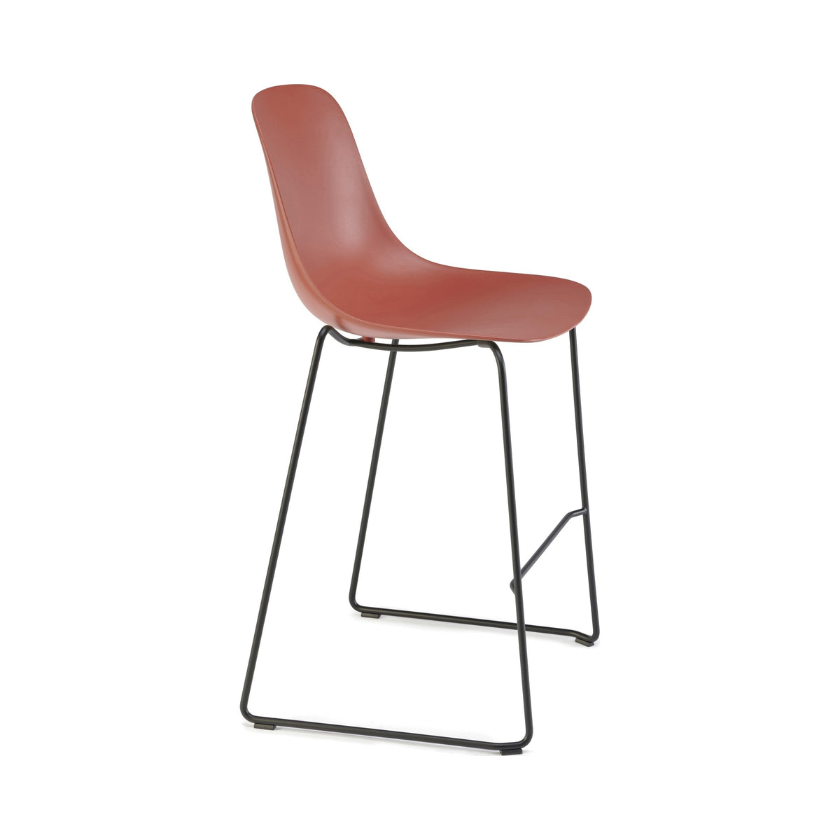 Pure Loop kitchen stool in Marsala