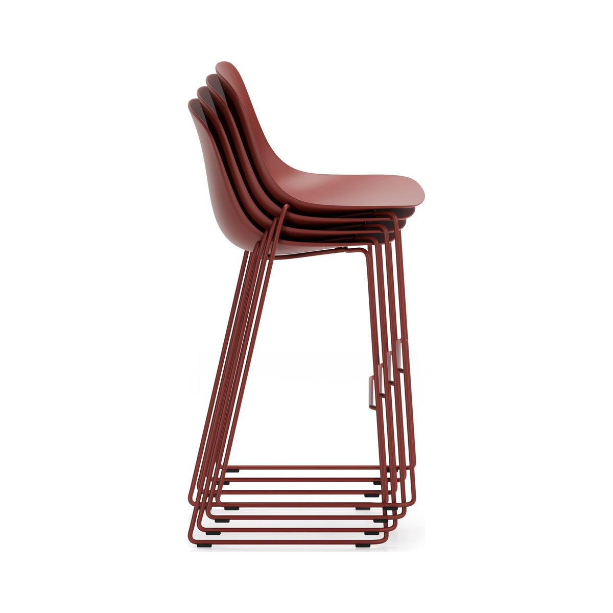 Pure Loop bar stools stacked