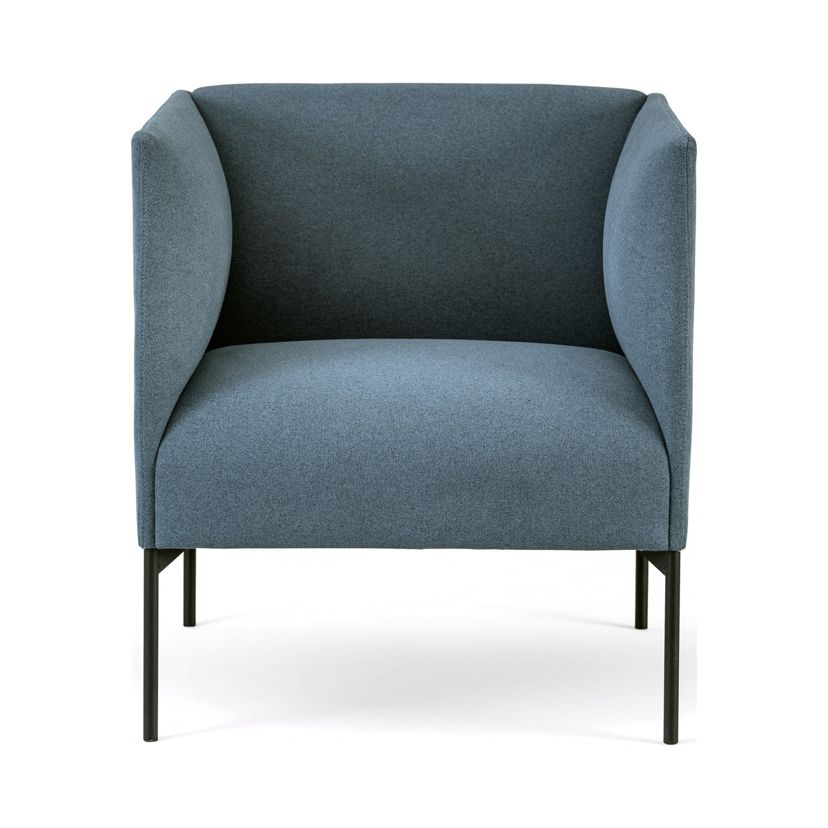 Talk Easy Chair in spruce, front view