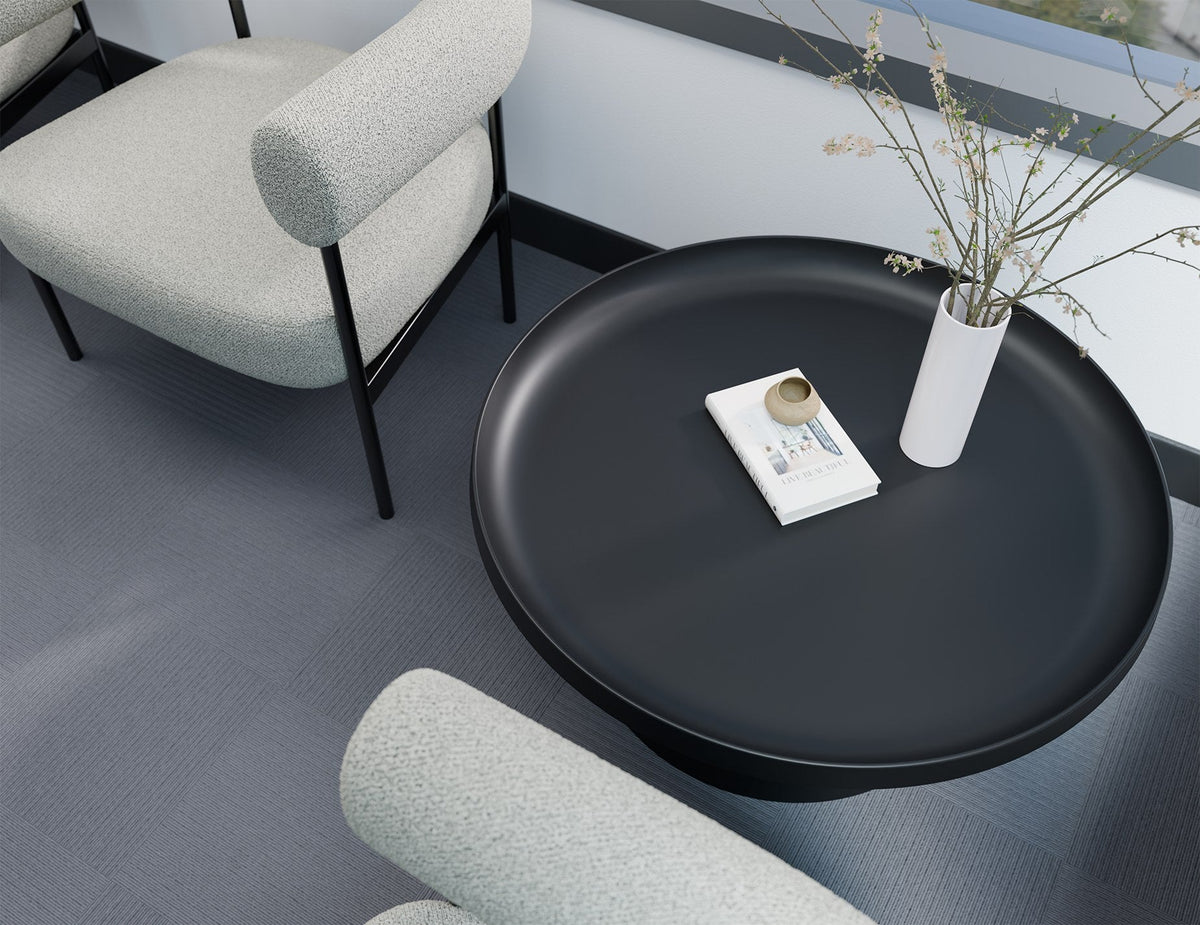 Tide Round Coffee Table in a styled interior