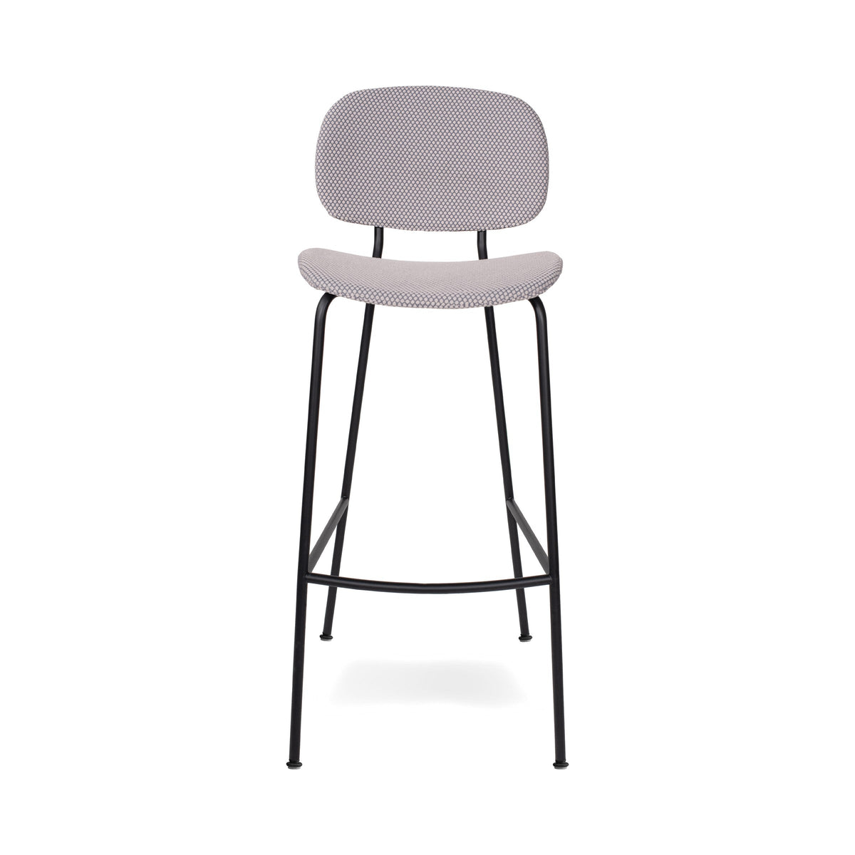 Tondina Pop bar stool, upholstered