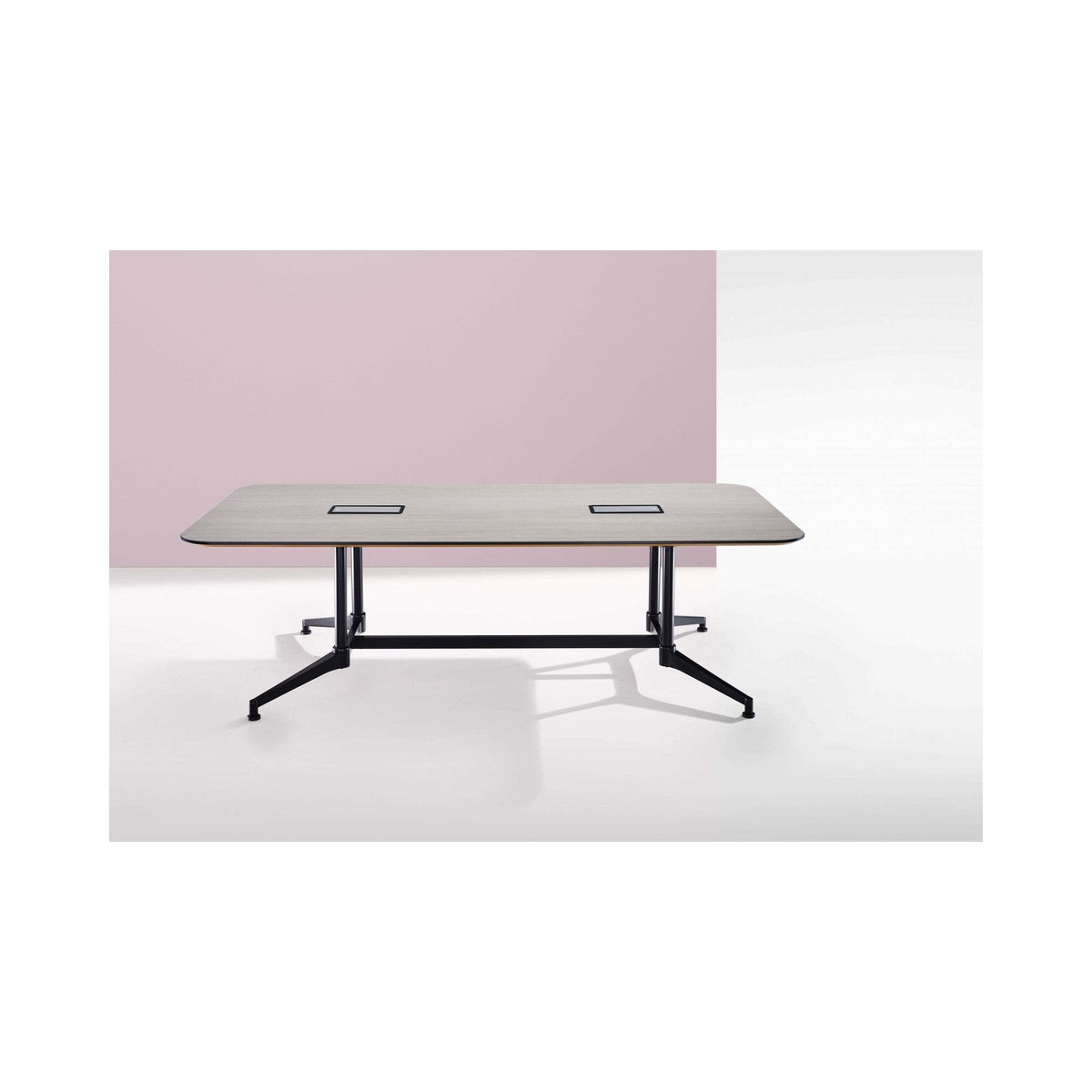 U.R table with black frame