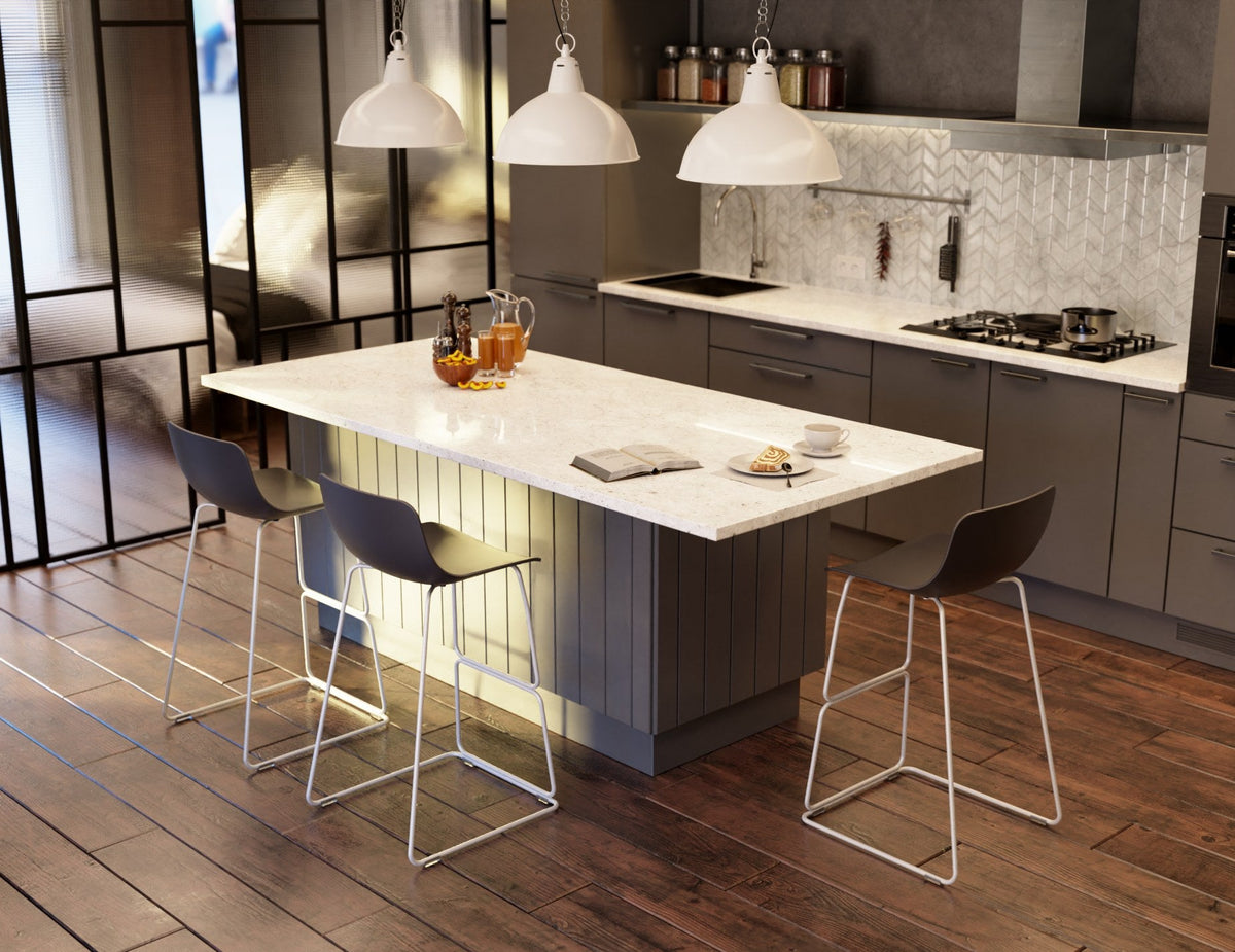 Umbria Stool in a styled interior