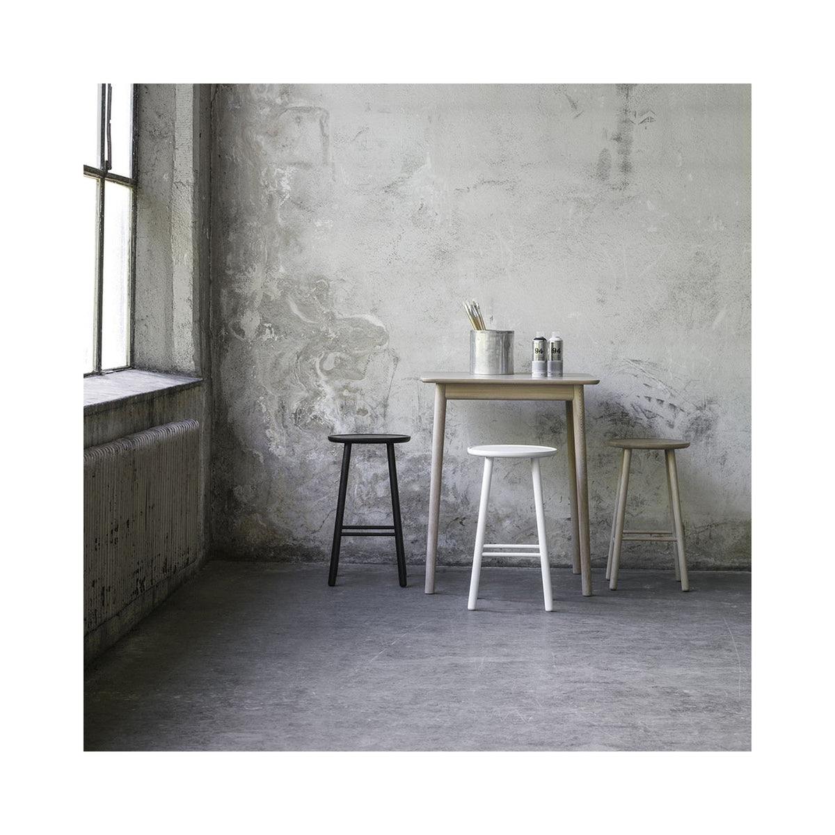 ZigZag Counter Stool in a styled setting