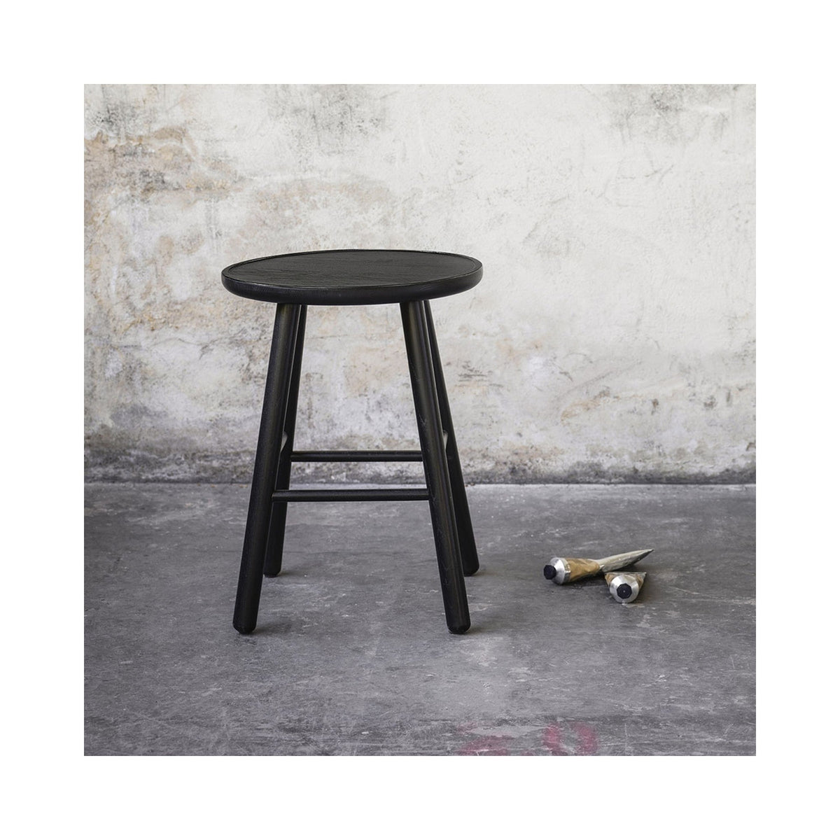ZigZag Stool in a styled setting
