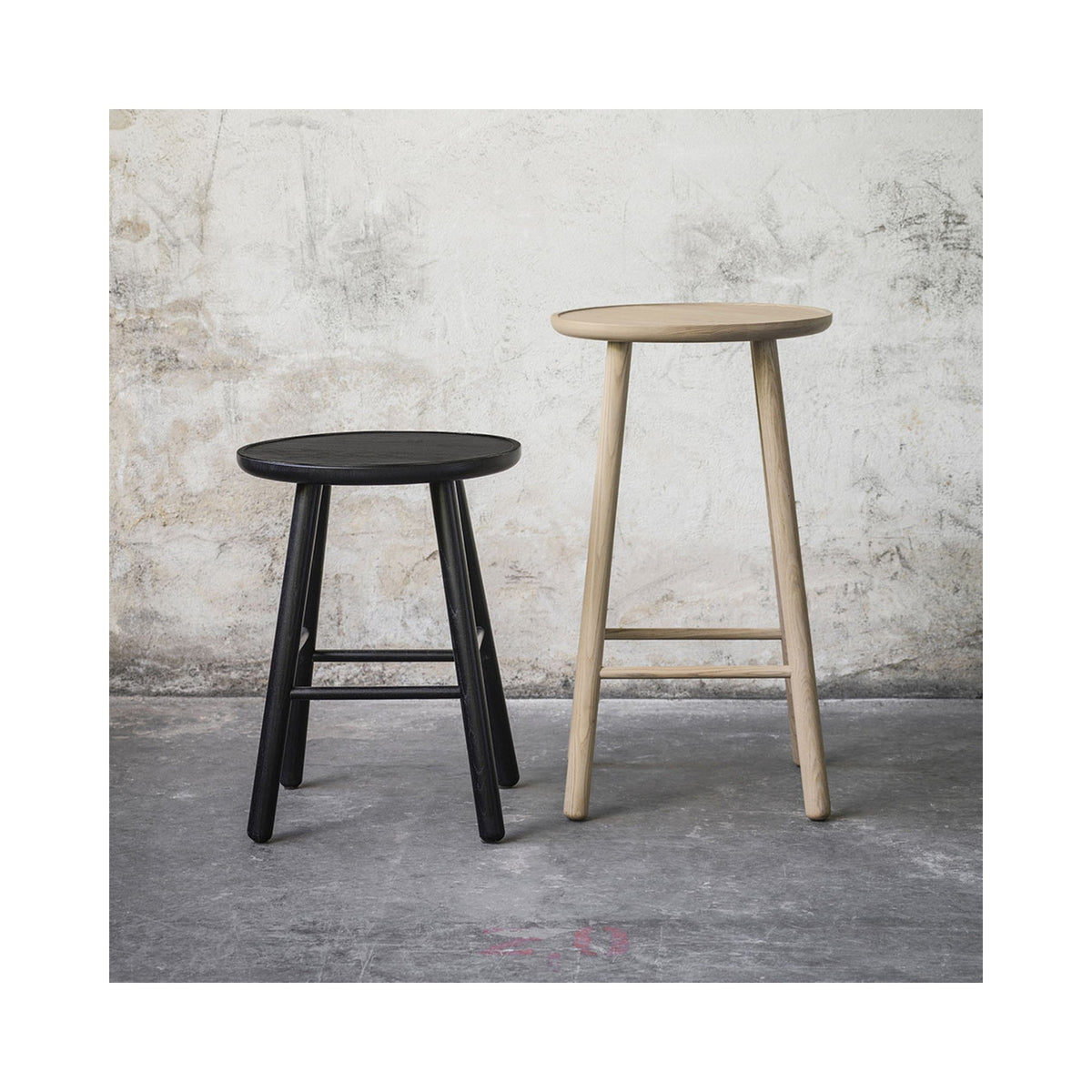 ZigZag Stool in a styled setting
